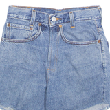 LEVI'S Cut Off Womens Denim Shorts Blue S W26