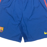 NIKE Barcelona Mens Sports Shorts Blue M W26