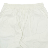 TORERO Mens Swimming Shorts White L W28