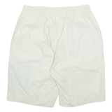 TORERO Mens Swimming Shorts White L W28