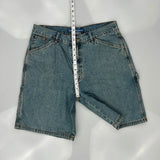 Hs Carpenter Shorts - 35W 10L Blue Cotton