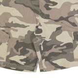 CARHARTT Mens Workwear Shorts Beige Relaxed Camouflage L W36