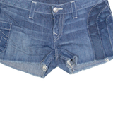 TRUE RELIGION Lana Womens Denim Shorts Blue M W31