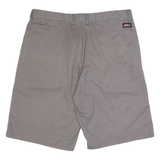 DICKIES Mens Workwear Shorts Grey L W36