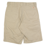 DICKIES Mens Workwear Shorts Beige XL W38
