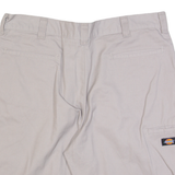 DICKIES Mens Workwear Shorts Grey L W36