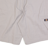 DICKIES Mens Workwear Shorts Grey L W36