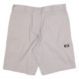 DICKIES Mens Workwear Shorts Grey L W36