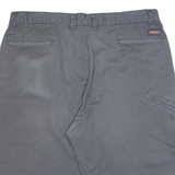 DICKIES Mens Workwear Shorts Grey Relaxed XL W38