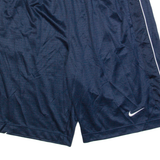 NIKE Mens Sports Shorts Blue Relaxed M W30