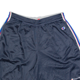 CHAMPION Mens Sports Shorts Blue Relaxed L W27