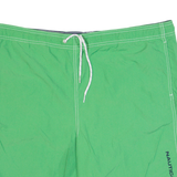 NAUTICA Mens Swimming Shorts Green L W40