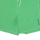 NAUTICA Mens Swimming Shorts Green L W40