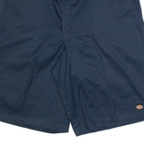 DICKIES Mens Casual Shorts Blue Loose XL W40
