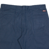 DICKIES Mens Casual Shorts Blue Relaxed XL W40