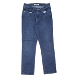 LEVI'S Womens Jeans Blue Regular Straight Stone Wash W27 L27