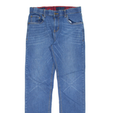 LEVI'S 514 Mens Jeans Blue Regular Straight Stone Wash W30 L32