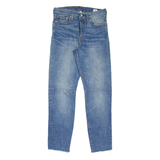 LEVI'S Distressed Womens Jeans Blue Slim Straight Stone Wash W26 L28
