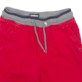 OSH KOSH B'GOSH Boys Casual Shorts Red 4-5Y W20