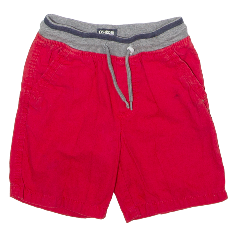 OSH KOSH B'GOSH Boys Casual Shorts Red 4-5Y W20