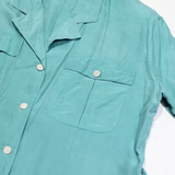 APART Womens Blouse Blue V-Neck UK 16