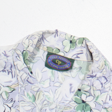Womens Printed Blouse Purple Floral M