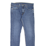 LEVI'S 512 Jeans Lo-Ball Mens Blue Slim Tapered Stone Wash W33 L33