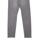 LEVI'S 512 BIG E Jeans Mens Grey Slim Tapered Stone Wash W30 L32