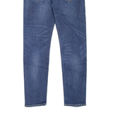 LEVI'S 512 BIG E Jeans Mens Blue Slim Tapered Stone Wash W28 L30