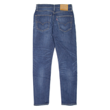LEVI'S 512 BIG E Jeans Mens Blue Slim Tapered Stone Wash W28 L30