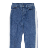 CALVIN KLEIN JEANS High Rise Womens Jeans Blue Regular Straight W28 L25