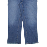 TOMMY HILFIGER Womens Jeans Blue Regular Straight W34 L24
