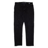 NAUTICA Mens Jeans Black Slim Straight W32 L27