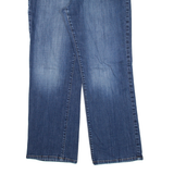 CALVIN KLEIN JEANS Womens Jeans Blue Relaxed Straight W32 L27