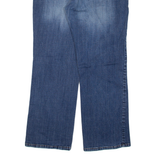 CALVIN KLEIN JEANS Womens Jeans Blue Relaxed Straight W32 L27