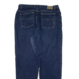 TOMMY HILFIGER Womens Jeans Blue Regular Tapered W35 L29