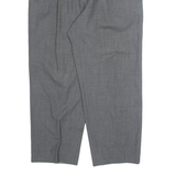 FEIN-KALLER Chino Mens Trousers Grey Regular Straight W36 L21