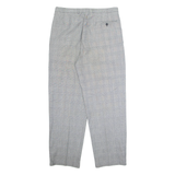 Chino Mens Trousers White Regular Straight W32 L31