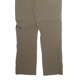 THE NORTH FACE Outdoor Womens Trousers Brown Regular Straight W32 L31