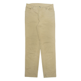 H.I.S Mens Trousers Beige Regular Tapered W32 L34