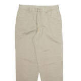 ANGELO-LITRICO Chino Mens Trousers Beige Regular Straight W34 L32