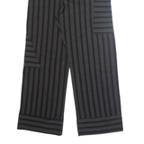 Womens Trousers Grey Regular Straight W24 L29