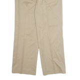 Chino Mens Trousers Beige Regular Straight W32 L29