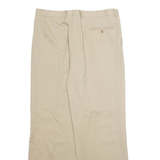 Chino Mens Trousers Beige Regular Straight W32 L29