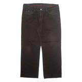 TOMMY HILFIGER Mens Trousers Brown Regular Straight W40 L29