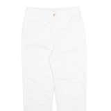 TED BAKER Chino Womens Trousers White Regular Tapered W26 L26