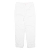 TED BAKER Chino Womens Trousers White Regular Tapered W26 L26