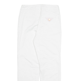TED BAKER Chino Womens Trousers White Regular Tapered W26 L26