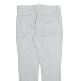 REISS Chino Womens Trousers Grey Regular Tapered W34 L30