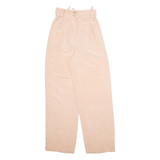 CREATION MADEMOISELLE Workwear Womens Trousers Pink Regular Straight W24 L30